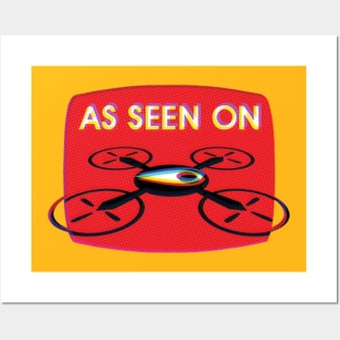 As Seen on Drone Surveillance Dystopomart Posters and Art